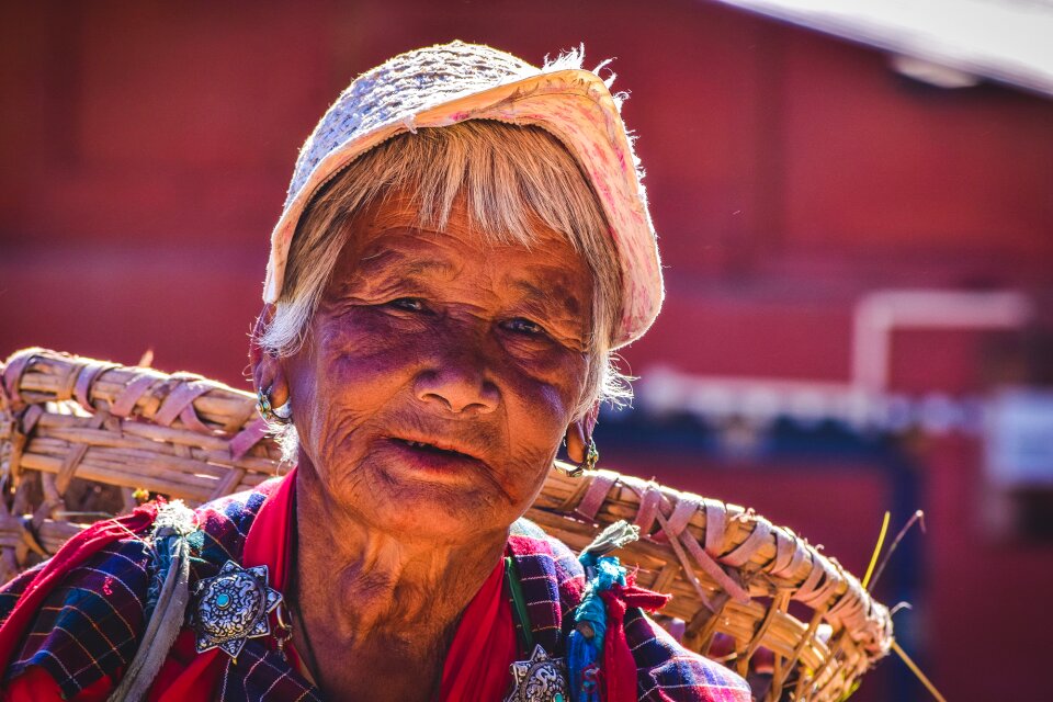 Woman ethnic people