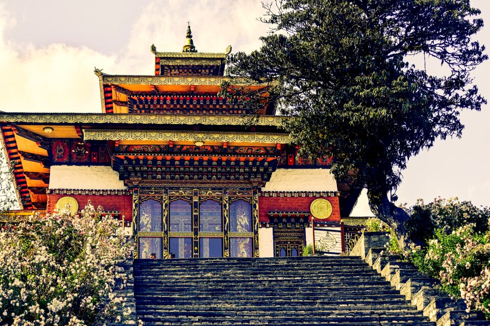 Temple architecture buddhism