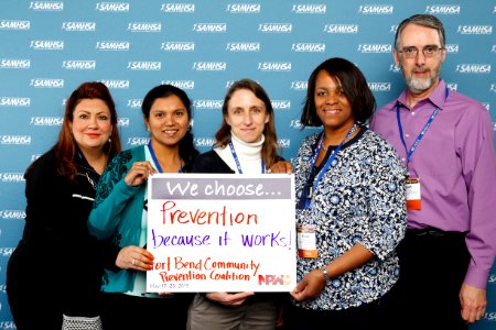 We choose... prevention because it works! Fort Bend Community Prevention Coalition (18135912386)