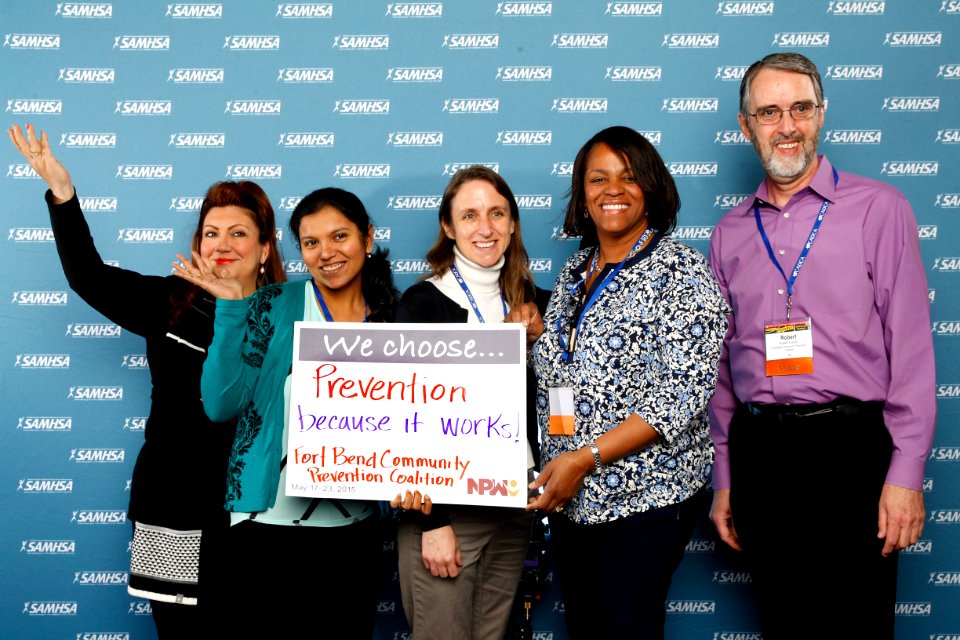 We choose... prevention because it works! Fort Bend Community Prevention Coalition (17974683320)