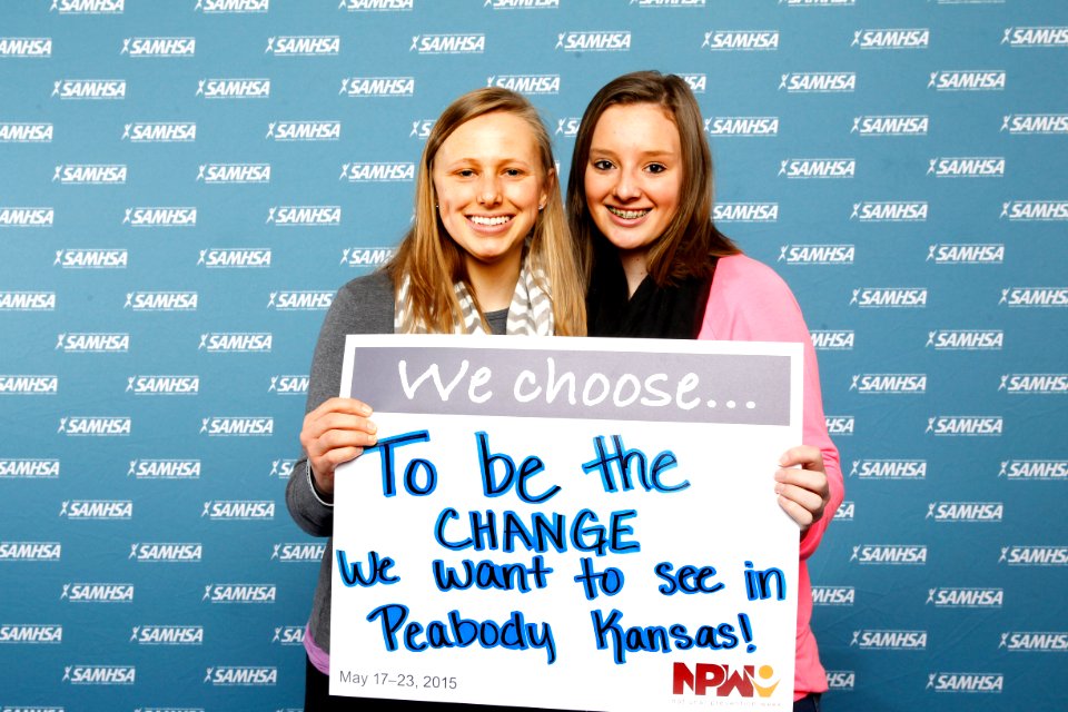 We choose...to be the change we want to see in Peabody Kansas (17539826534)