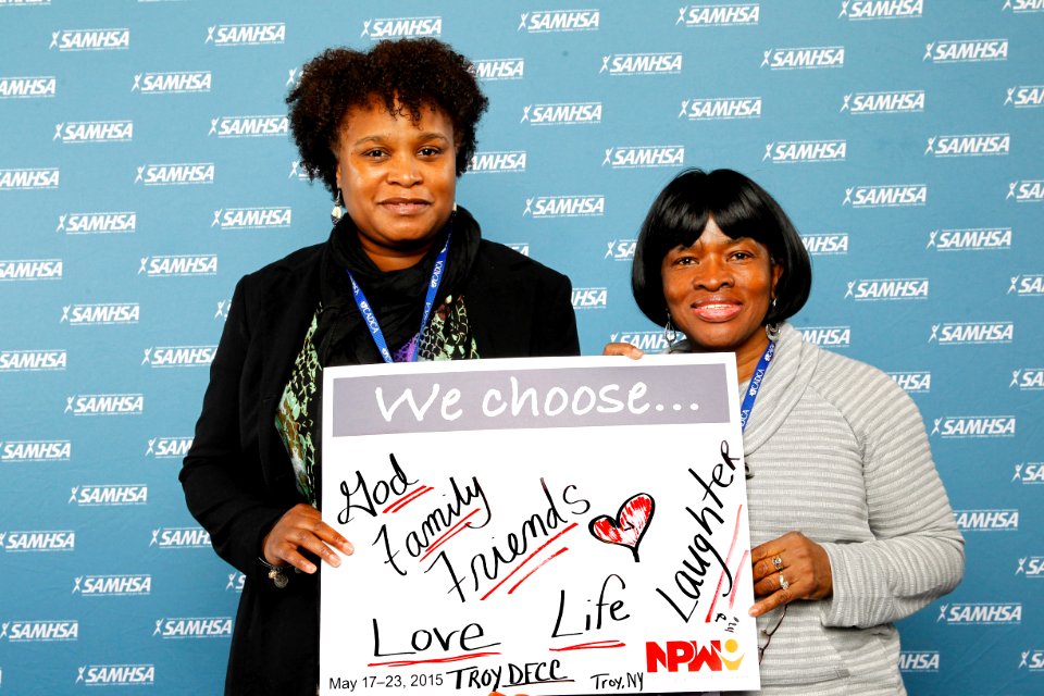 We choose...God Family Friends Love Life Laughter. Troy DFCC. Troy, NY (18135913376)
