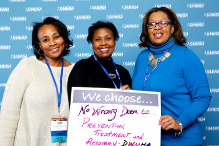 We choose...no wrong door to...prevention, treatments and recovery - DWMHA (18162398375)