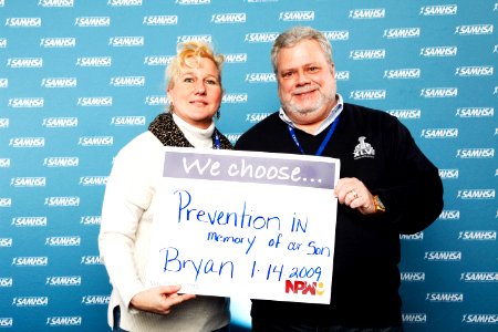 We choose...Prevention in memory of our son. Bryan 1.14.2009 (18135906126)