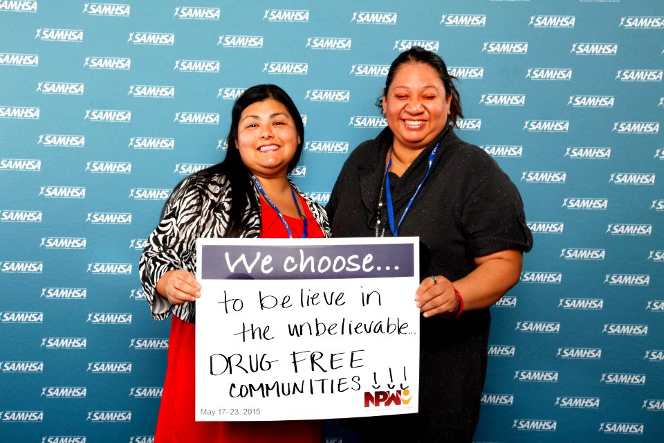 We choose...to believe in the unbelievable...DRUG FREE COMMUNITIES!!! (17974497618)
