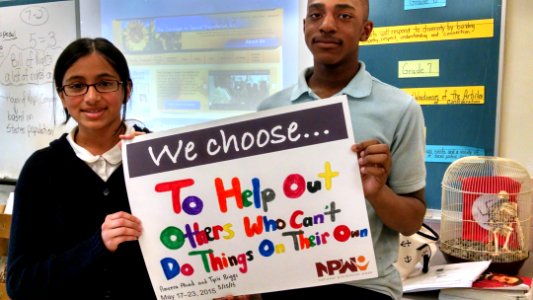 We choose...to help out others who can't do things on their own (18017507520)