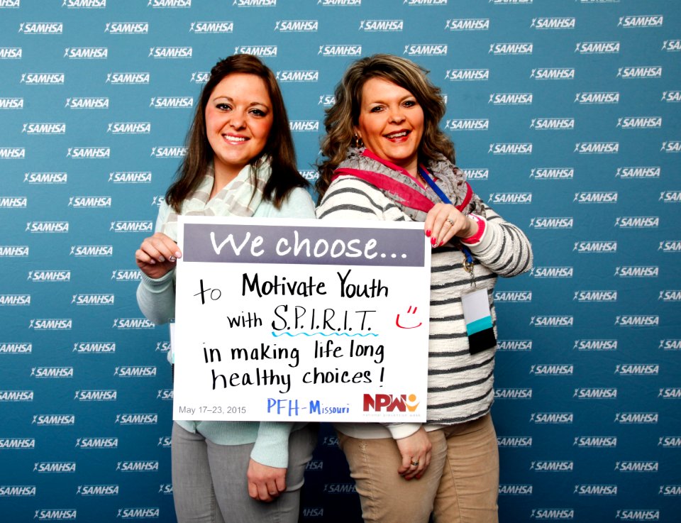 We choose...to Motivate Youth with S.P.I.R.I.T in making life long healthy choices! PFH-Missouri (18135897076)