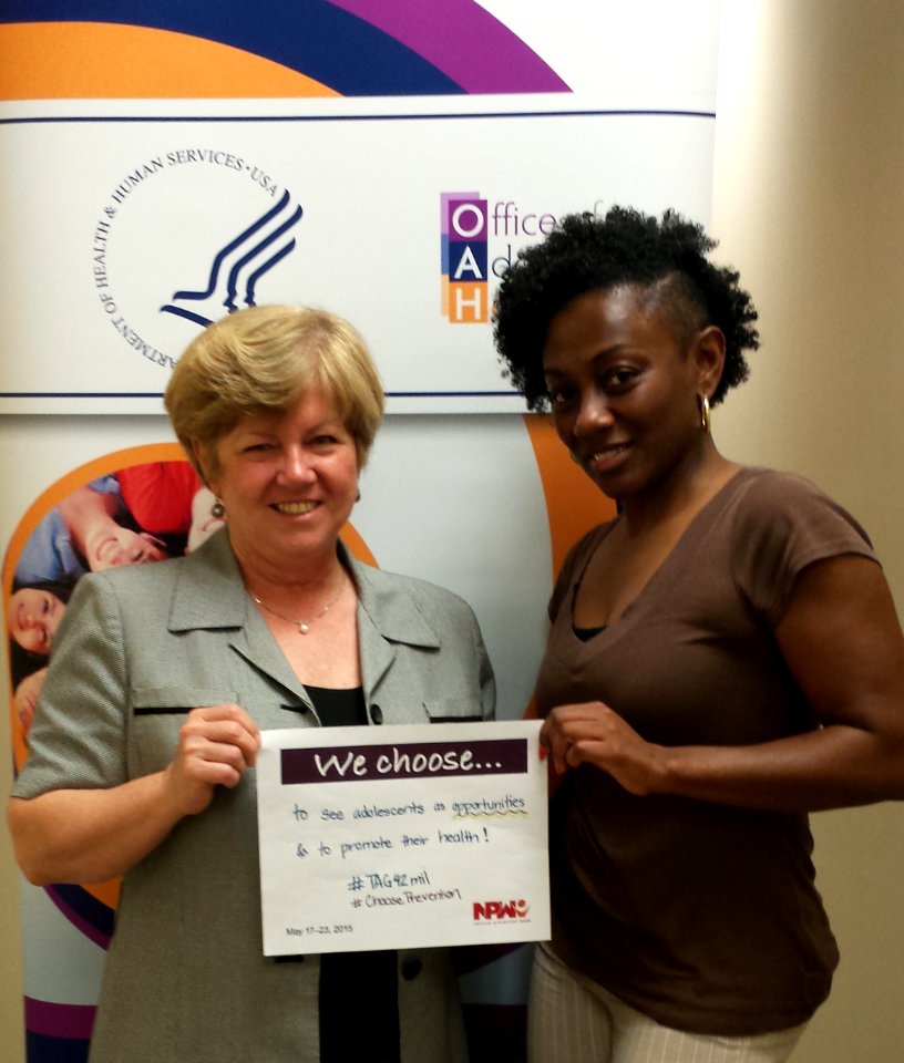 We choose...to see adolescents as opportunities and to promote their health! -Tag42mil -ChoosePrevention (18173626596)