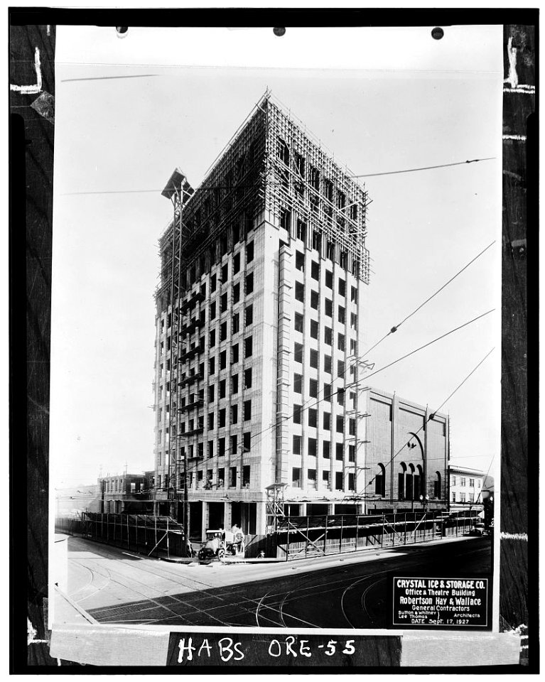 Weatherly Building - Oriental Theatre - 1927 December - Portland Oregon