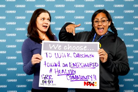 We choose...to work collectively toward and EMPOWERED and HEALTHY COMMUNITY!! (17541805113)