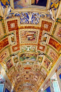 Museum ceiling fresco