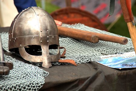 Armor helmet coat of arms
