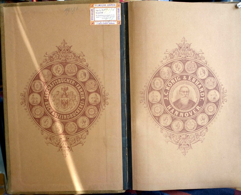 Wechselbuch des Rauchwarenhändlers Dedo in Leipzig (1875-1884)-01