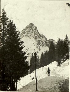 Weg zur Kronalpe, Hintergrund Brückenköpfe 1584. (BildID 15468781)