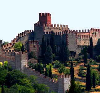 Fortified wall garden photo