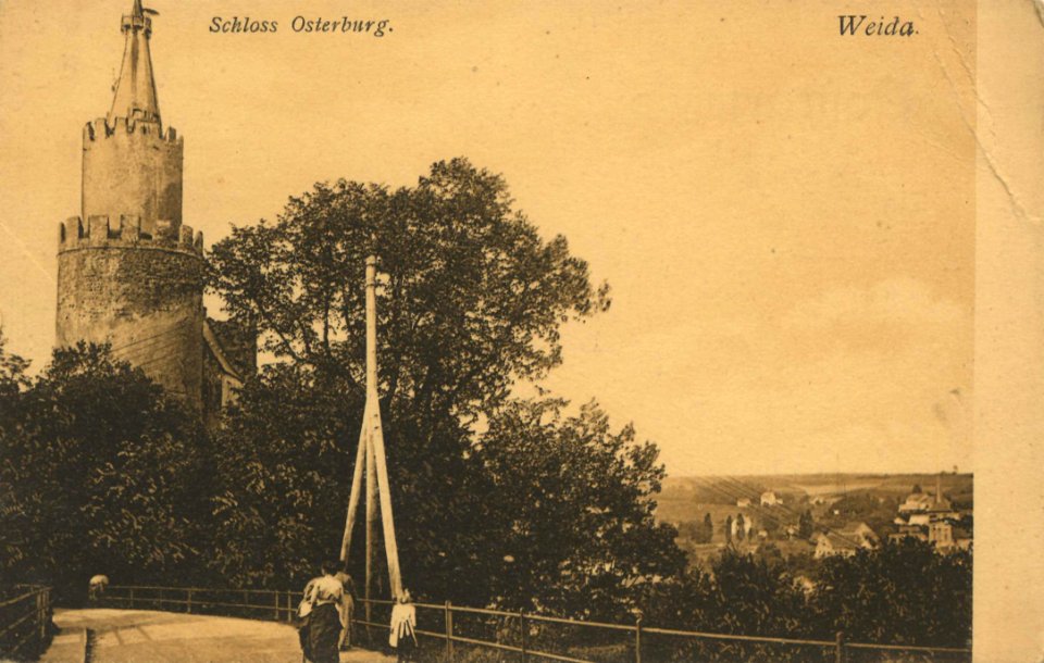 Weida, Thüringen - Schloss Osterburg (3) (Zeno Ansichtskarten)