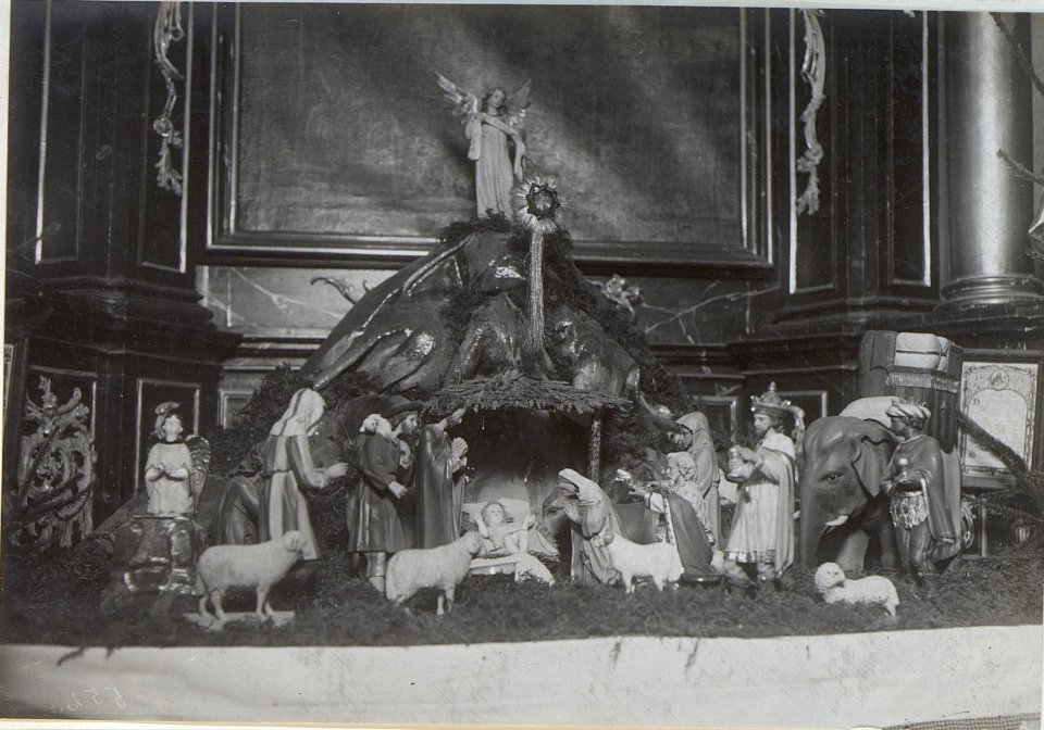 Weihnachtskrippe im Bernhardiner Kloster zu Brezany (BildID 15439034)
