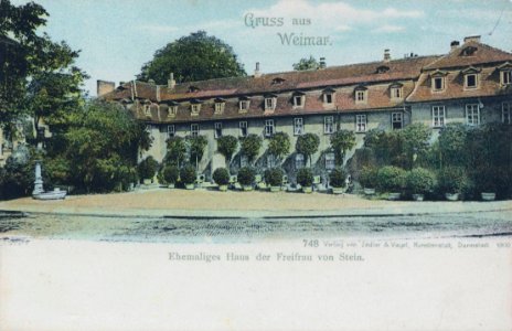 Weimar, Thüringen - Ehemaliges Haus der Freifrau von Stein (Zeno Ansichtskarten)