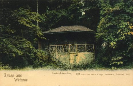 Weimar, Thüringen - Borkenhäuschen (Zeno Ansichtskarten)