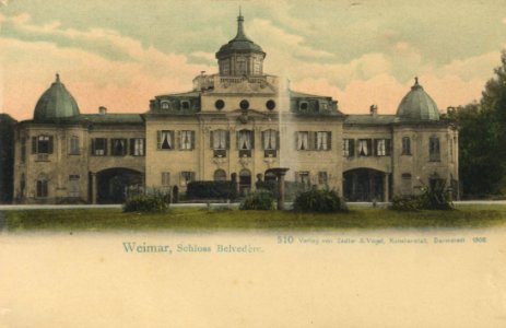 Weimar, Thüringen - Schloss Belvedere (Zeno Ansichtskarten)