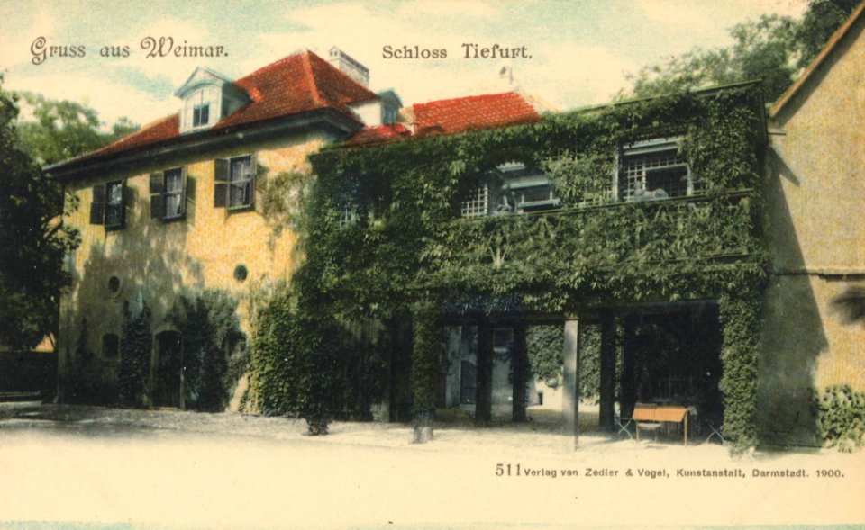 Weimar, Thüringen - Schloss Tiefurt (Zeno Ansichtskarten)