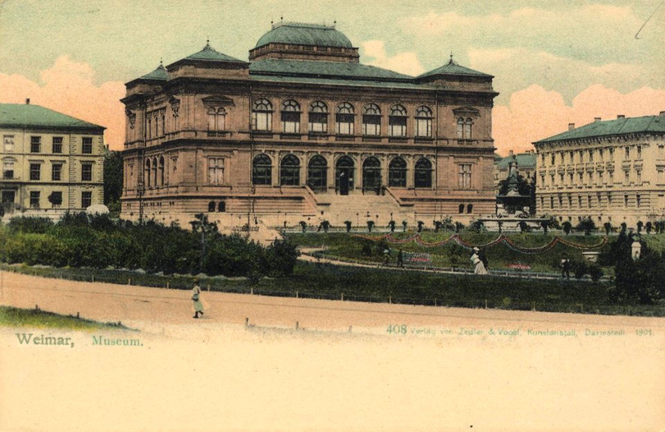 Weimar, Thüringen - Museum (Zeno Ansichtskarten)