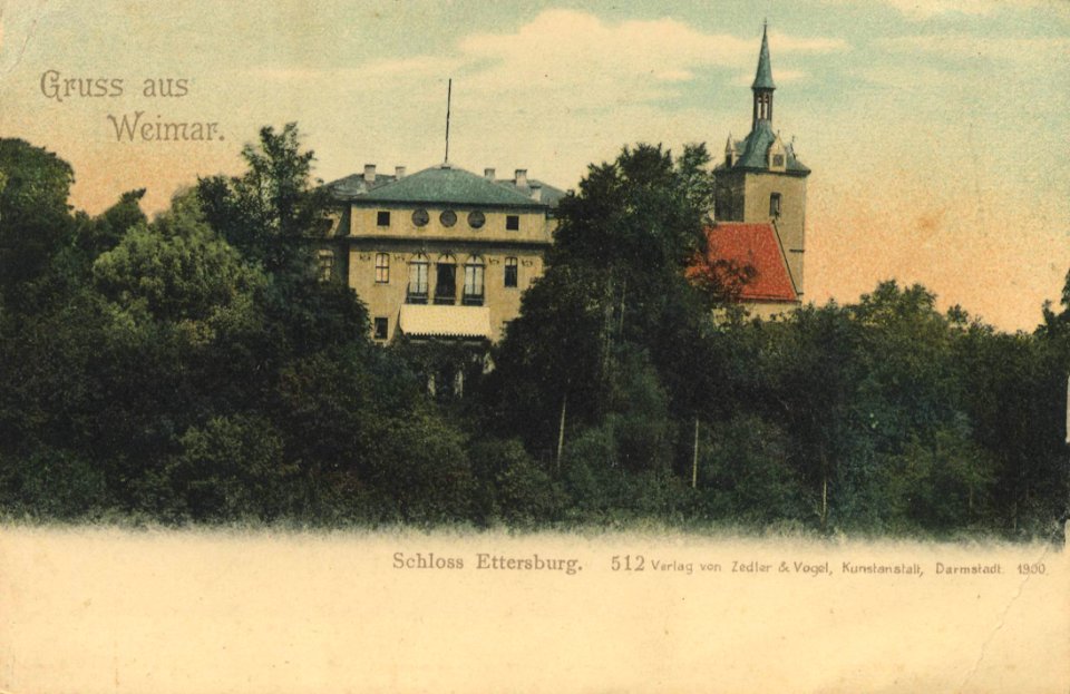 Weimar, Thüringen - Schloss Ettersburg (Zeno Ansichtskarten)