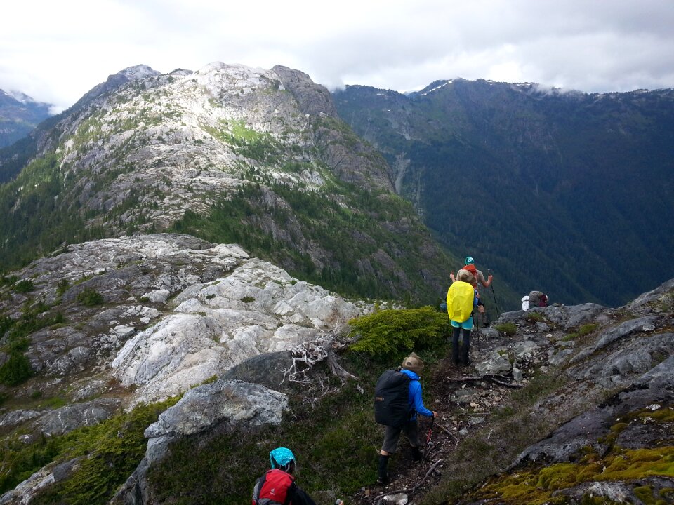 Adventure trekking landscape