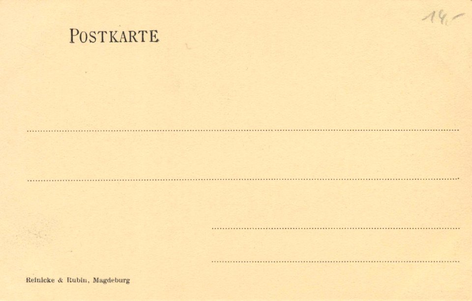 Weißenfels (Saale), Sachsen-Anhalt - Pfennigbrücke (back) (Zeno Ansichtskarten)