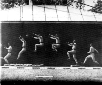 Weitsprung mit Anlauf 1886