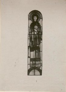 Weitenfeld im Gurktal, St.Magdalenen Tirolerkirchlein. Romanisches Glasfenster (ältestes Fenster der Monarchie.) (BildID 15510320)