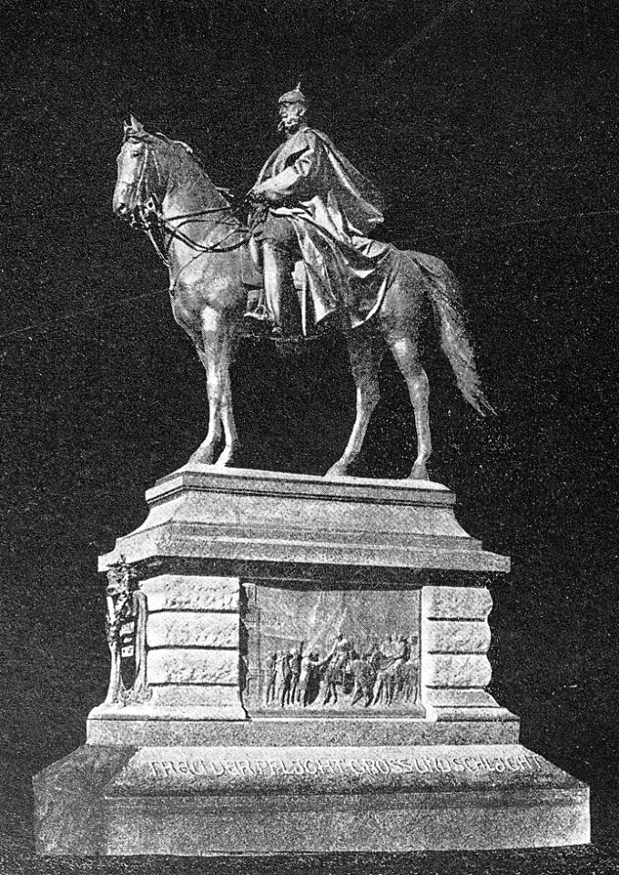 Weißenfels Denkmal Kaiser Wilhelm I (1900)