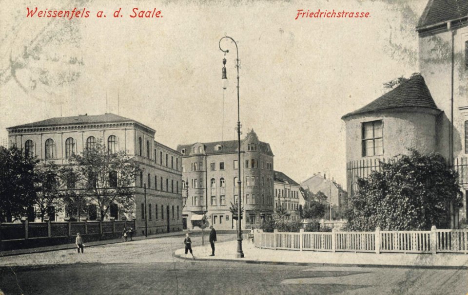 Weißenfels (Saale), Sachsen-Anhalt - Friedrichstraße (Zeno Ansichtskarten)