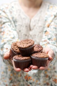 Chocolate brown paper photo