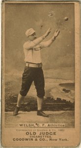 Welch, Philadelphia Athletics, baseball card portrait LCCN2008675123 photo