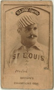 Welch, St. Louis Browns, baseball card portrait LCCN2008675061
