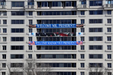 Welcome banners