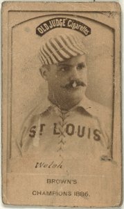 Welch, St. Louis Browns, baseball card portrait LCCN2008675061