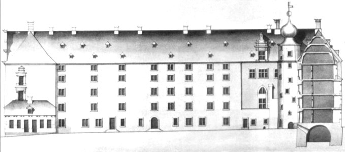 Welfenschloss Münden Nordflügel 1776