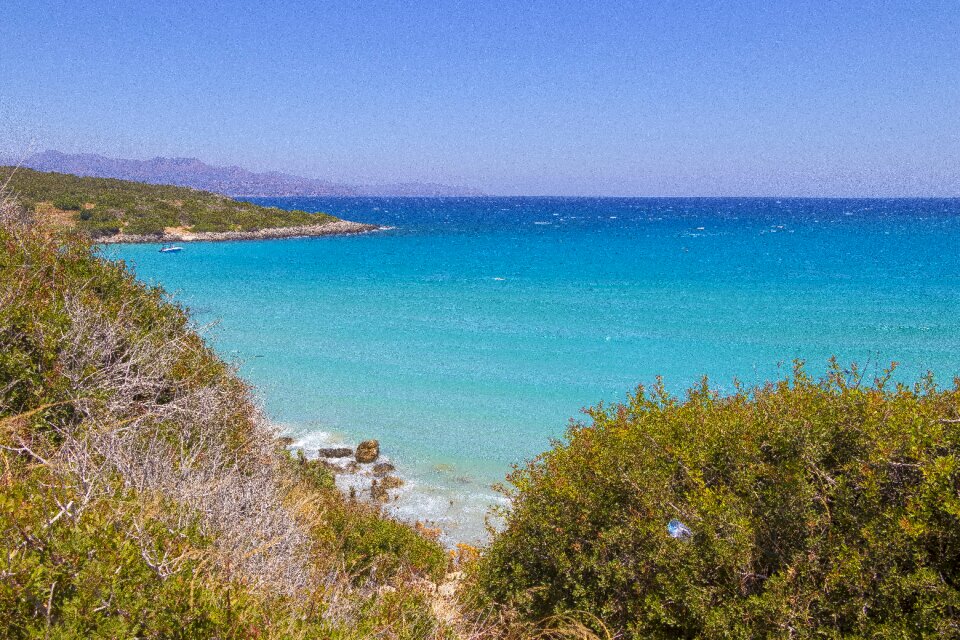 Holidays blue sea