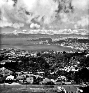 Wellington NZ in 1947 photo