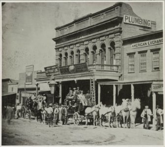 Wells, Fargo & Co.'s Express Office, C Street, Virginia City LCCN2002719065