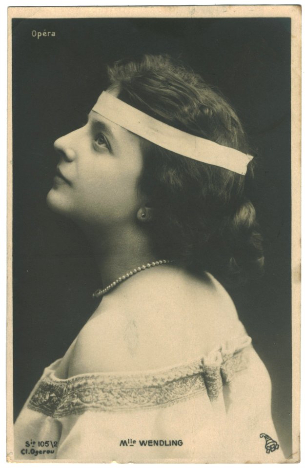 WENDLING, Georgette Cornucopia. 105-2. Opéra. Photo Ogerau