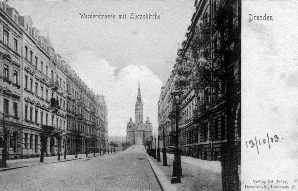 Werderstraße bella época Dresde