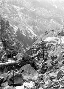 Werk Gondoschlucht, Westportal von aussen - CH-BAR - 3238914