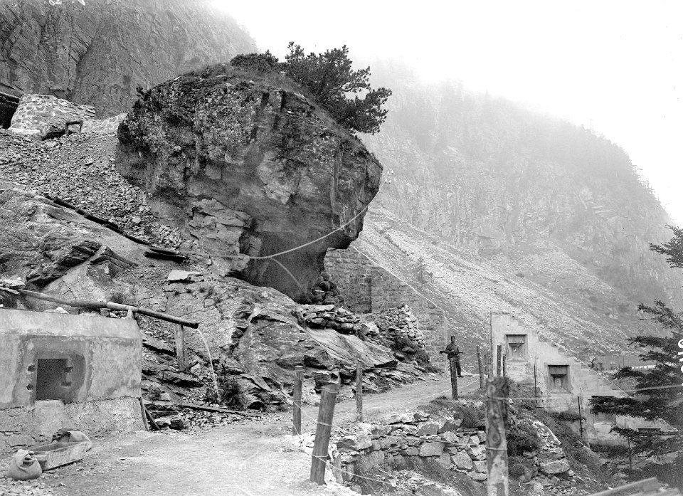 Werk Gondoschlucht, Westportal von innen - CH-BAR - 3238915
