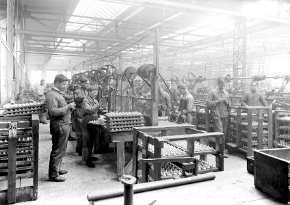 Werkhalle der Maschinenfabrik Sulzer - CH-BAR - 3240986