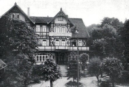 Wernigerode Genesungsheim der A O K Magdeburg in Wernigerode Hasserode (Harz)