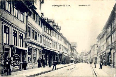 Wernigerode Breite Straße 1906