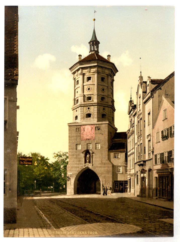 Wertachbruckerthor (i.e. Wertachbruckertor), Augsburg, Bavaria, Germany-LCCN2002696107